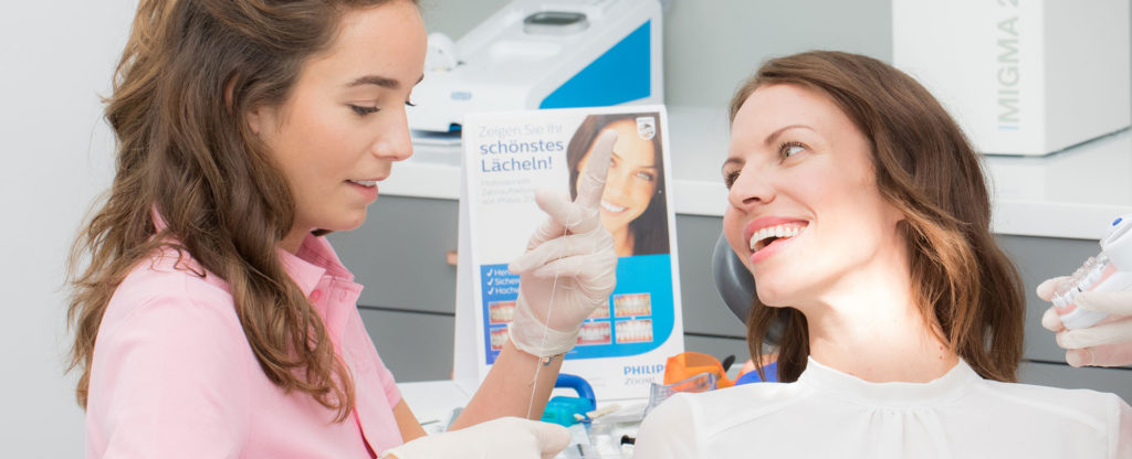 Auflklärung zur Zahnprophylaxe und Zahnreinigung in Wien